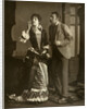Mary Rorke and Charles Wyndham, British actors by Brown