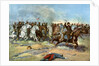 Cavalry charge by US regulars, Spanish-American War by Anonymous