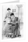 Girls' attire for November 1905 by Anonymous