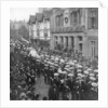 Sailors pulling the gun carriage carrying the coffin of Queen Victoria, Windsor, Berkshire by Anonymous
