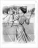 Two lawn tennis costumes for October by Anonymous