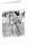 Two lawn tennis costumes for October by Anonymous