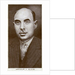 Arthur J Elvin, British boxing promoter by Anonymous