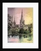 Lichfield Cathedral, Staffordshire by Alfred Concanen