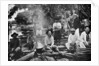 Cooking on a raft, Paraguay by Anonymous