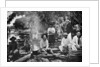 Cooking on a raft, Paraguay by Anonymous