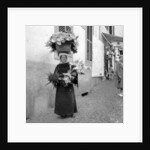 Flower seller, Funchal, Madeira by Anonymous