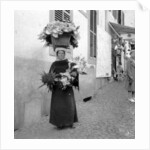 Flower seller, Funchal, Madeira by Anonymous