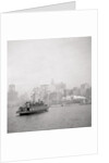 New York City from the river, USA by J Dearden Holmes