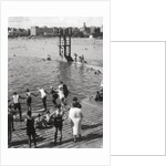 Bathing pool, Dinard, Brittany, France by Anonymous