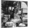 Firing tableware in the Noted Pottery Centre, Trenton, New Jersey, USA by Keystone View Company