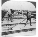Solar evaporation, salt manufacture, Syracuse, New York, USA by Keystone View Company