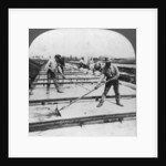 Solar evaporation, salt manufacture, Syracuse, New York, USA by Keystone View Company