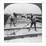 Solar evaporation, salt manufacture, Syracuse, New York, USA by Keystone View Company