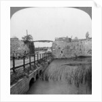 14th century ramparts and Lille Gate, Ypres, Belgium, World War I by Realistic Travels Publishers