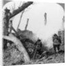 British troops attacking Germans isolated in a captured village, World War I by Realistic Travels Publishers