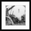 British troops attacking Germans isolated in a captured village, World War I by Realistic Travels Publishers