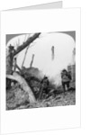 British troops attacking Germans isolated in a captured village, World War I by Realistic Travels Publishers