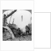 British troops attacking Germans isolated in a captured village, World War I by Realistic Travels Publishers