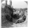 Troops waiting in a trench near Arras, France, World War I by Realistic Travels Publishers
