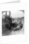 Troops waiting in a trench near Arras, France, World War I by Realistic Travels Publishers
