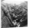 A section of Seaforth Highlanders snatching a moments respite, World War I by Realistic Travels Publishers
