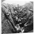 A section of Seaforth Highlanders snatching a moments respite, World War I by Realistic Travels Publishers
