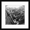 A section of Seaforth Highlanders snatching a moments respite, World War I by Realistic Travels Publishers