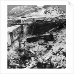 Destroyed German defence battery, Mariakerke, Belgium, World War I by Realistic Travels Publishers