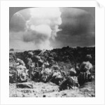 Indian bombers holding an important trench near Neuve Chapelle, France, World War I by Realistic Travels Publishers