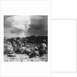 Indian bombers holding an important trench near Neuve Chapelle, France, World War I by Realistic Travels Publishers