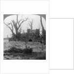 Ruins of Beury Chateau, Festubert, France, World War I by Realistic Travels Publishers