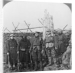 Lewis machine gunners, Hollebeke, Belgium, World War I by Realistic Travels Publishers