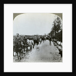 Artillery making their way through mud to Gommecourt, France, World War I by Realistic Travels Publishers