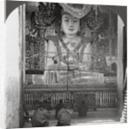 Marble Buddha in a pagoda, Mandalay, Burma by Stereo Travel Co