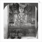 Marble Buddha in a pagoda, Mandalay, Burma by Stereo Travel Co