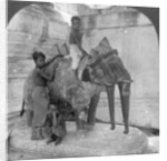 Three headed elephant guarding a sanctuary, Arakan Pagoda, Mandalay, Burma by Stereo Travel Co