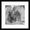 Three headed elephant guarding a sanctuary, Arakan Pagoda, Mandalay, Burma by Stereo Travel Co