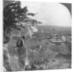 General view of Mandalay, Burma, showing the fort wall by Stereo Travel Co