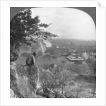General view of Mandalay, Burma, showing the fort wall by Stereo Travel Co