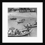 Boats on the Irrawaddy River, Sagaing, Burma by Stereo Travel Co