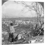 General view over the 450 pagodas from Mandalay Hill, Burma by Stereo Travel Co