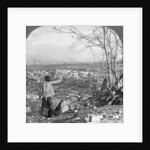 General view over the 450 pagodas from Mandalay Hill, Burma by Stereo Travel Co