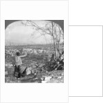 General view over the 450 pagodas from Mandalay Hill, Burma by Stereo Travel Co