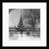 Front view of the Royal Palace, Mandalay, Burma by Stereo Travel Co