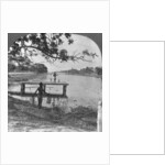 West side of the Fort, showing the moat, Mandalay, Burma by Stereo Travel Co