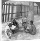 Breakfast by the roadside near Mandalay, Burma by Stereo Travel Co