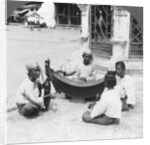 Musicians, Shwedagon Pagoda, Rangoon, Burma by Stereo Travel Co