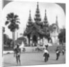 Main entrance, Shwedagon Pagoda, Rangoon, Burma by Stereo Travel Co