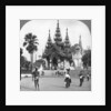 Main entrance, Shwedagon Pagoda, Rangoon, Burma by Stereo Travel Co